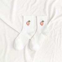 Women's Casual Animal Fruit Cotton Crew Socks A Pair sku image 1