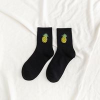 Women's Casual Animal Fruit Cotton Crew Socks A Pair sku image 7