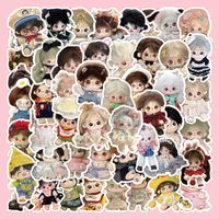 Cute Doll Girl Hand Account Diy Decorative Journal Diary Stickers main image 1