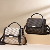 Women's Medium Summer Pu Leather Classic Style Square Bag main image 1