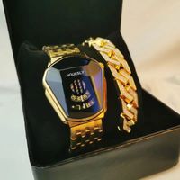 Fashion Luxury Steel Band Quartz Watch Bracelet Set Nhup130098 sku image 7