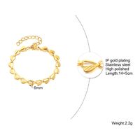 Retro Streetwear Tree 201 Stainless Steel 18K Gold Plated Bracelets In Bulk sku image 1