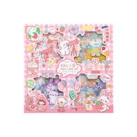 Cute Cartoon Hand Book Sticker Set Waterproof Sticker main image 4