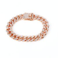 Mode Couleur Unie Alliage Incruster Strass Unisexe Bracelets Collier 1 Pièce sku image 3