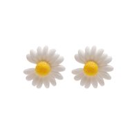 1 Pair Of Fashion Floral Plating Stud Earrings For Women sku image 2