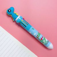 Creative Stationery Ten-color Cartoon Student  Retractable Ballpoint Pen sku image 5