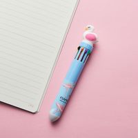 Creative Stationery Ten-color Cartoon Student  Retractable Ballpoint Pen sku image 10