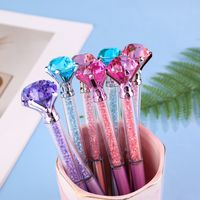 New Imitation Metal Rod Great Diamond Ballpoint Pen main image 3