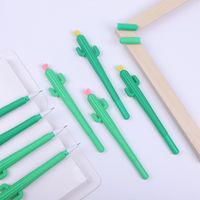 Cute Simulation Cactus Gel Pen Plant Cartoon Shape  Creative Stationery main image 2