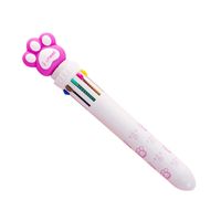 Creative Stationery Ten-color Cartoon Student  Retractable Ballpoint Pen sku image 25