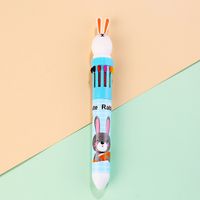 Creative Stationery Ten-color Cartoon Student  Retractable Ballpoint Pen sku image 24