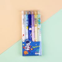 Cartoon  Boxed Gel Pen Cute Black Pressing Pen Student School Supplies sku image 7