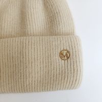 Women's Classic Style Solid Color Eaveless Wool Cap main image 2