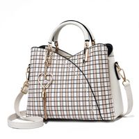 Women's Medium Summer Pu Leather Classic Style Handbag sku image 3