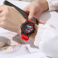 Preppy Style Sweet Solid Color Electronic Kids Watches sku image 4