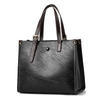 Women's Large Summer Pu Leather Classic Style Tote Bag main image 3