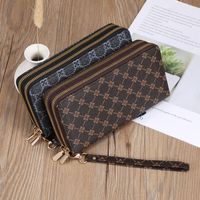 Women's Printing Pu Leather Zipper Wallets main image 5