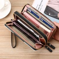 Women's Printing Pu Leather Zipper Wallets main image 3