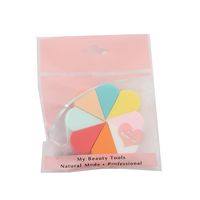 Casual Vacation British Style Colorful Hydrophilic Polyurethane Makeup Puff 1 Piece main image 5