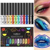 Casual Vacation Ethnic Style Tie Dye Plastic Eyeliner main image 5