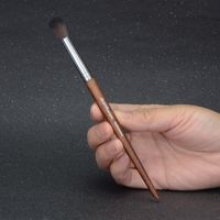 Casual Artificial Fiber Wooden Handle Makeup Brushes 1 Piece sku image 8