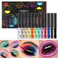 Casual Vacation Ethnic Style Tie Dye Plastic Eyeliner main image 3