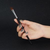 Simple Style Artificial Fiber Wooden Handle Makeup Brushes 1 Piece sku image 3