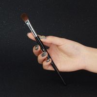 Simple Style Artificial Fiber Wooden Handle Makeup Brushes 1 Piece sku image 2