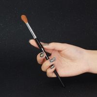 Simple Style Artificial Fiber Wooden Handle Makeup Brushes 1 Piece sku image 10