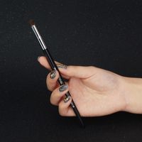 Simple Style Artificial Fiber Wooden Handle Makeup Brushes 1 Piece sku image 8