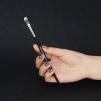 Simple Style Artificial Fiber Wooden Handle Makeup Brushes 1 Piece sku image 9