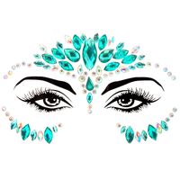Water Droplets Acrylic Diamond Eyelash Glue Tattoos & Body Art 1 Piece sku image 26