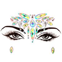 Water Droplets Acrylic Diamond Eyelash Glue Tattoos & Body Art 1 Piece sku image 21