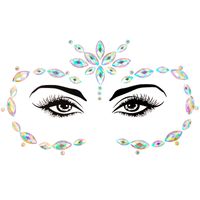 Water Droplets Acrylic Diamond Eyelash Glue Tattoos & Body Art 1 Piece sku image 28