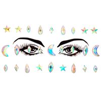 Water Droplets Acrylic Diamond Eyelash Glue Tattoos & Body Art 1 Piece sku image 27