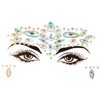 Water Droplets Acrylic Diamond Eyelash Glue Tattoos & Body Art 1 Piece sku image 22