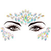 Water Droplets Acrylic Diamond Eyelash Glue Tattoos & Body Art 1 Piece sku image 50