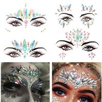Water Droplets Acrylic Diamond Eyelash Glue Tattoos & Body Art 1 Piece main image 1