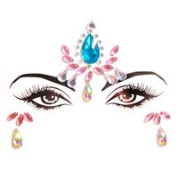 Water Droplets Acrylic Diamond Eyelash Glue Tattoos & Body Art 1 Piece sku image 17