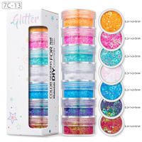 Shiny Colorful Sequin Nail Decoration Accessories 1 Set sku image 12