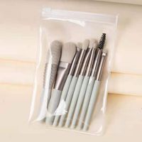 Simple Style Artificial Fiber Plastic Handgrip Makeup Brushes 1 Set sku image 4