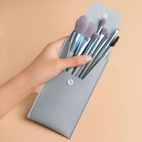 Simple Style Artificial Fiber Plastic Handgrip Makeup Brushes 1 Set sku image 6