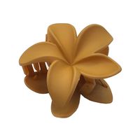 Fairy Style Flower Synthetic Resin Stoving Varnish Hair Claws sku image 9