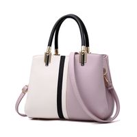 Women's Large All Seasons Pu Leather Elegant Classic Style Handbag sku image 1