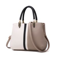 Women's Large All Seasons Pu Leather Elegant Classic Style Handbag sku image 2