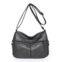 Women's Medium All Seasons Pu Leather Classic Style Tote Bag sku image 3