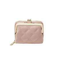 Women's Pu Leather Solid Color Lingge Streetwear Square Magnetic Buckle Crossbody Bag main image 4