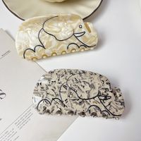 Retro Lady Elephant Acetic Acid Sheets Handmade Hair Claws main image 4