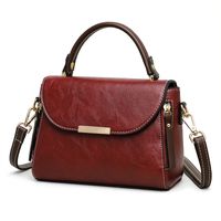 Women's Medium All Seasons Pu Leather Elegant Vintage Style Handbag sku image 3