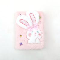 Cute Big Eared Rabbit Plush Cartoon Pocket Book main image 3